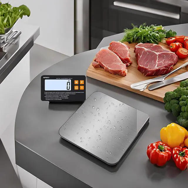 Alt view image 7 of 7 - _Mega Brand MagiCling Split Smart Food Kitchen Scale 1g Precision, 22lb/7 Units, Detachable Magnetic Display & Ultra-Slim 14mm Design for Weight Loss, Baking, Cooking, Dieting, Meal Prep