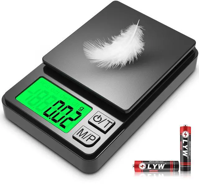 Main image of _Mega Brand Pocket Scale, 1000g x 0.01g Precision Gram Scale, Small Digital Scale Grams Ounces Grains, Kitchen Scale, Jewelry Scale for Gold, Gem, Coffee, Herb, Great for Travel Food Scale