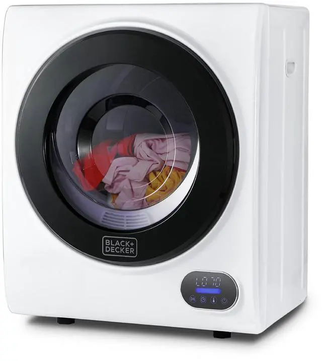 Main image of 1.5 Cu. Ft. Compact Dryer, 5.5 lb. Capacity, 120V, BCED15 | 850W 120V Vented Electric Drying Machine with Stainless Steel Drum, Portable Dryer for Laundry for Standard Wall Outlet