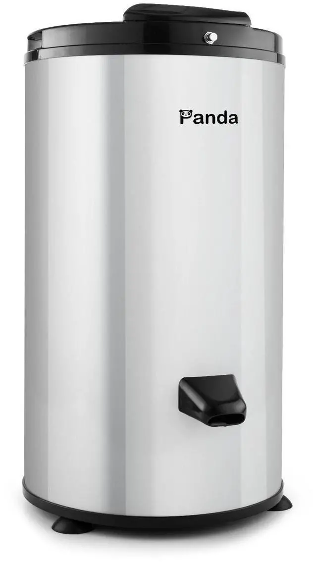 Main image of 3200 RPM Portable Spin Dryer,22lb Capacity, Stylish Silver | Stainless Steel Drum and Outer Case; 110V Clothes Spinner for Apartments, RVs, Dorms and Compact Laundry Spaces