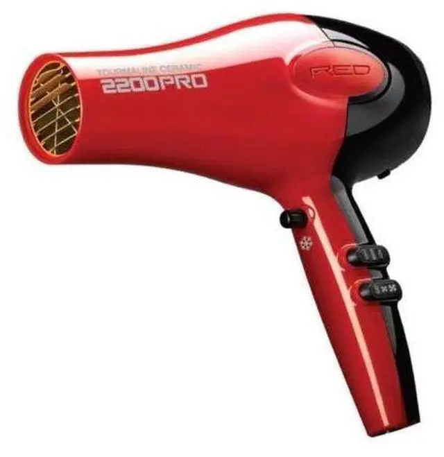 Alt view image 3 of 5 - Tourmaline Ceramic 2200W PRO - Professional Hair Dryer with Extra Combs, Frizz-Free Hair, Six Heat Settings Blow Dryer
