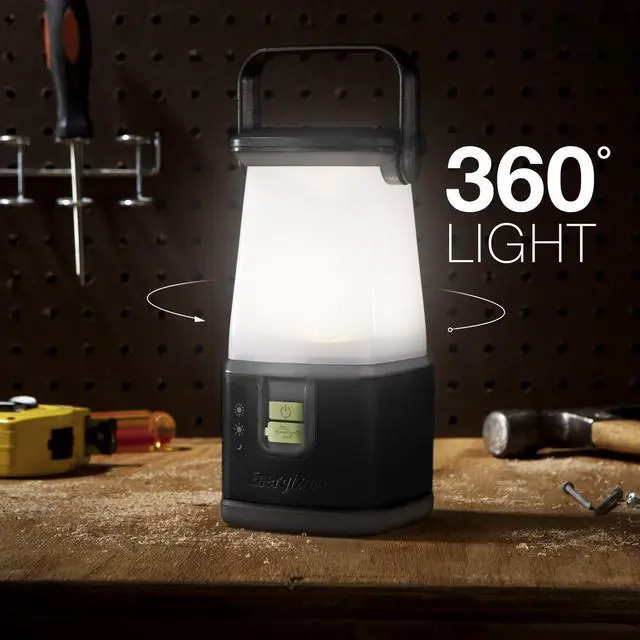 Alt view image 4 of 7 - WeatheReady LED Camping Lantern PRO-360, IPX4 Water Resistant Tent Light, Ultra Bright Battery Powered Lanterns for Camping, Outdoors, Emergency Power Outage
