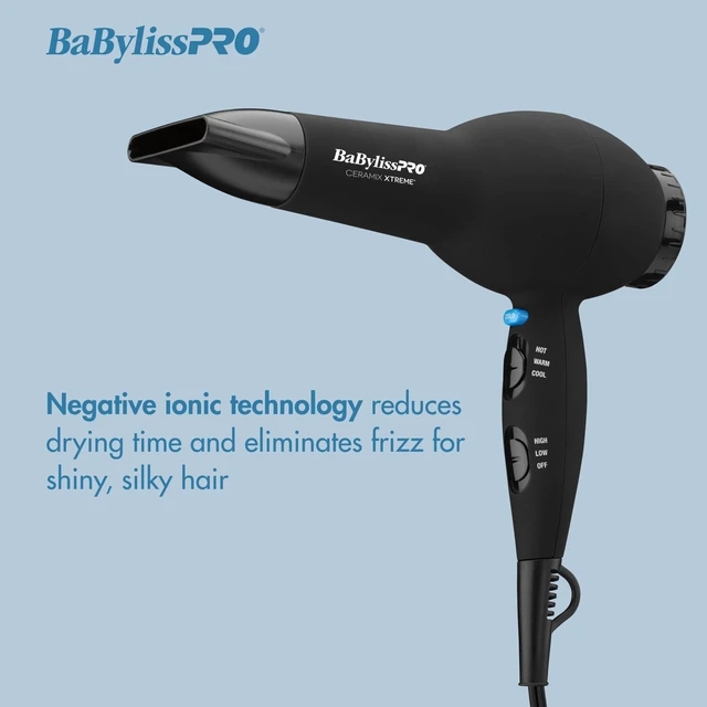 Alt view image 3 of 5 - The Ceramix Xtreme Hair Dryer, Ceramic/Ionic Technology, 2000W | Professional blow dryer with negative ionic technology, far-infrared heat, and 6 heat/speed settings for smooth results