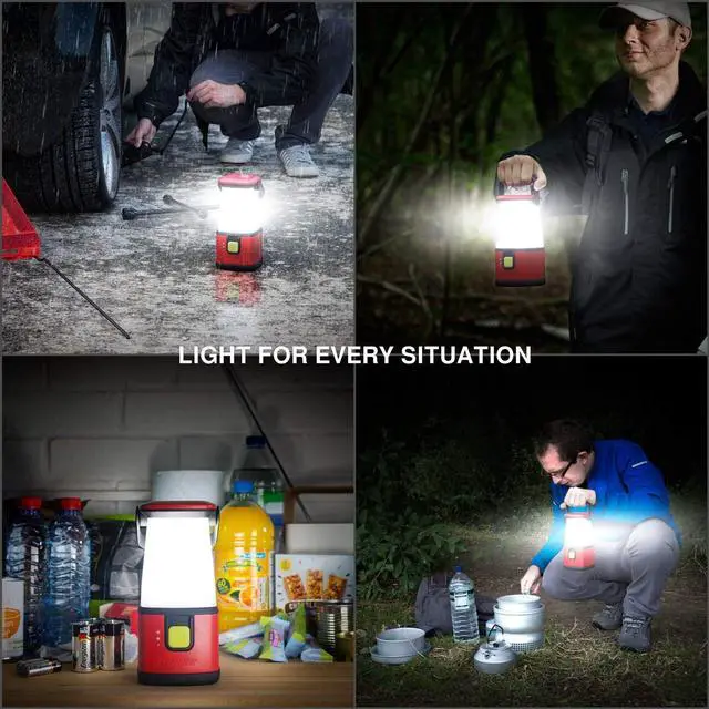 Alt view image 6 of 6 - LED Camping Lantern 360 PRO, IPX4 Water Resistant Tent Light, Ultra Bright Battery Powered Lanterns for Camping, Outdoors, Emergency Power Outage