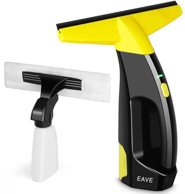 Main image of _Mega Brand Rechargeable Window Vac, Power Window Vacuum Cleaner Set, Window Squeegee Electric Cleaning Tool for Windows, Tiles, Mirrors, 200ml Water Tank