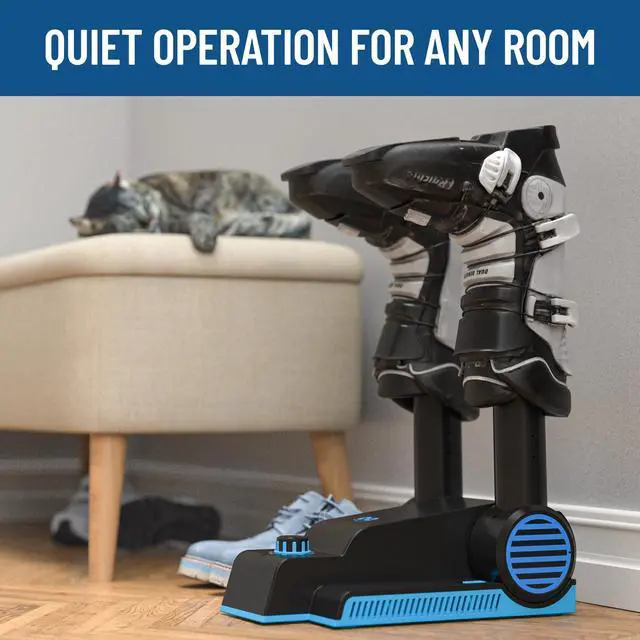 Alt view image 3 of 7 - _Mega Brand Foldable Compact Boot Dryer & Boot Warmer Quiet Heat Blower, Easy-to-Use Fast 2-Hour Drying & Deodorizer, Extendable Tubes, Electric Shoe Dryer for Sneakers (1 Pair)