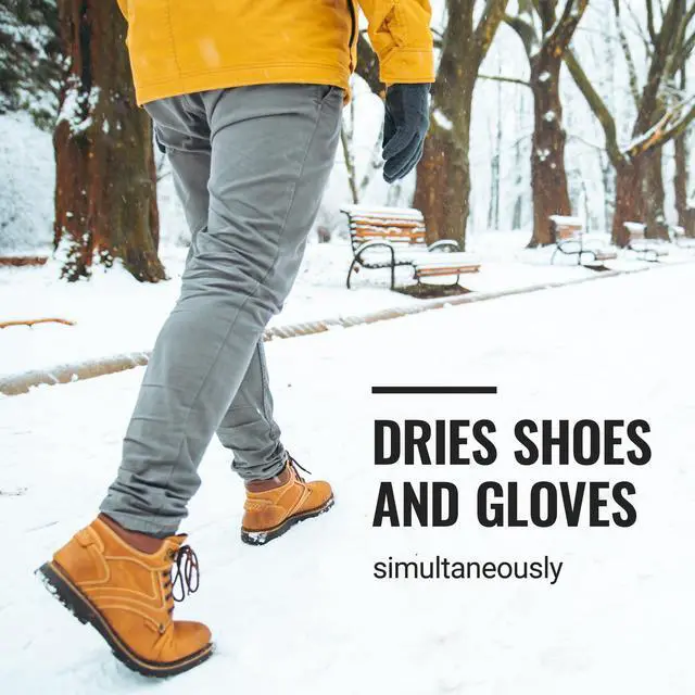 Alt view image 5 of 7 - _Mega Brand , Multi Electric Shoe & Boot Dryer with Glove Dryports, Dryer for Boots, Sneakers & Gloves, Athletic & Outdoor Gear, Made in USA