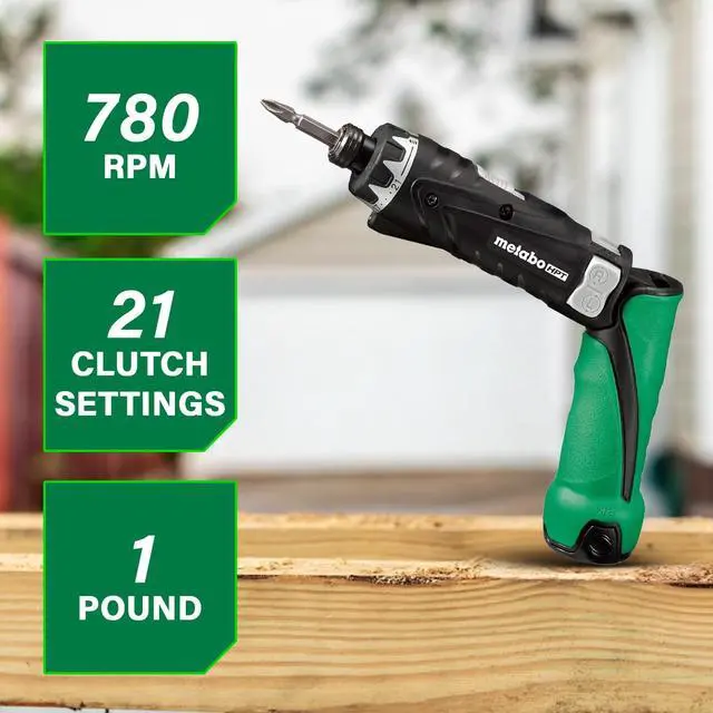 Alt view image 2 of 7 - _Mega Brand 3.6V Lithium Ion Cordless Screwdriver Kit, Compact and Lightweight Power Screwdriver with 2 x 1.5Ah Batteries and Quick Charger, 21 + 1 Clutch Settings and Built-In LED Light, DB3DL2
