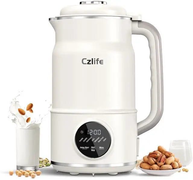 Main image of N7 Nut Milk Maker, 50oz (1.5L) Automatic Soy Milk Maker Machine for Homemade Oat Milk, Nutmilk, Juice, Milkshake, Baby Food, Grains, Almonds Milk Maker with Delay Start/Keep Warm/Clean