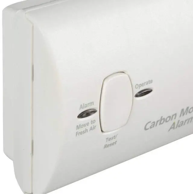 Alt view image 5 of 7 - _Mega Brand Carbon Monoxide Detector, Battery Powered CO Alarm with LEDs, Test-Reset Button, Low Battery Indicator, Portable