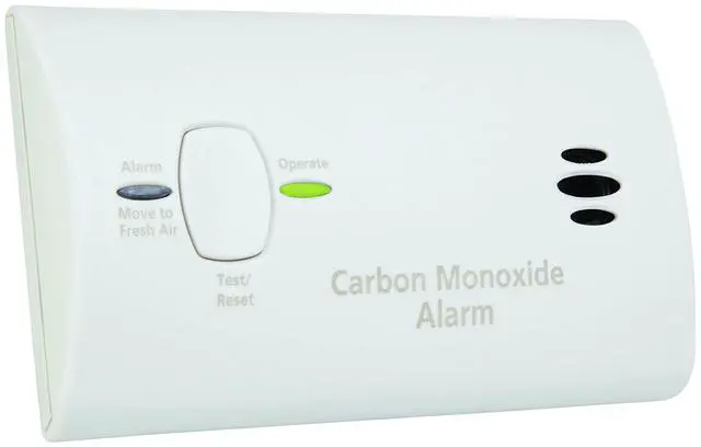 Alt view image 6 of 7 - _Mega Brand Carbon Monoxide Detector, Battery Powered CO Alarm with LEDs, Test-Reset Button, Low Battery Indicator, Portable
