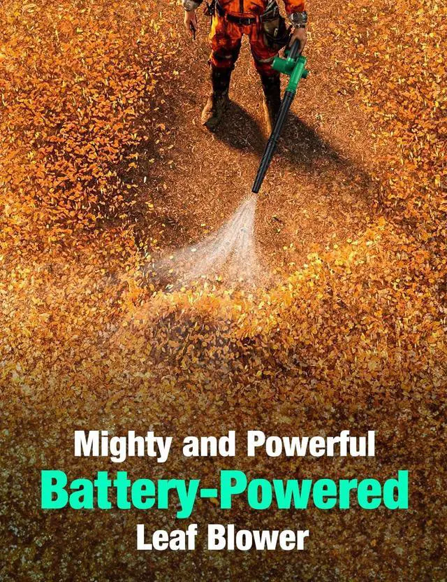 Alt view image 3 of 7 - _Mega BrandCordless Leaf Blower Vacuum Combo 4 in 1, 3 Nozzles &3 Modes for Inflation & Deflation, Extended Tube & Variable Speed, 20000RPM 150MPH, 2x2000mAh Battery Powered Leaf Blowers for Lawn Care
