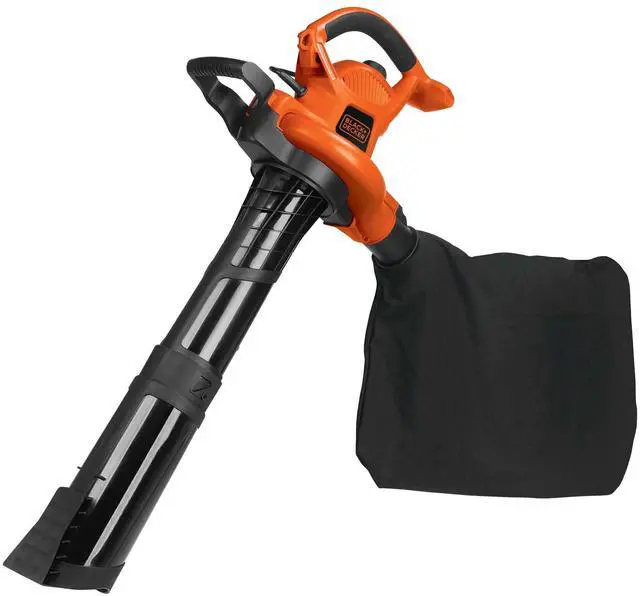 Main image of _Mega Brand Leaf Blower Leaf Vacuum and Leaf Mulcher 3-in-1, Electric Blowers for Lawn Care, 12 Amp, 250 MPH, 400 CFM (BV6000)