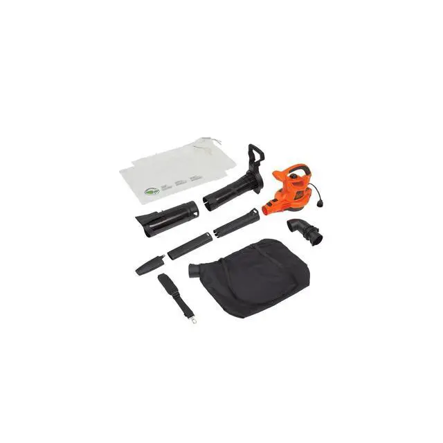 Alt view image 3 of 7 - _Mega Brand Leaf Blower Leaf Vacuum and Leaf Mulcher 3-in-1, Electric Blowers for Lawn Care, 12 Amp, 250 MPH, 400 CFM (BV6000)