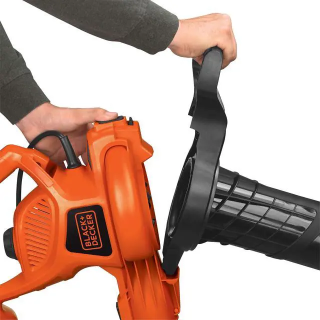 Alt view image 5 of 7 - _Mega Brand Leaf Blower Leaf Vacuum and Leaf Mulcher 3-in-1, Electric Blowers for Lawn Care, 12 Amp, 250 MPH, 400 CFM (BV6000)