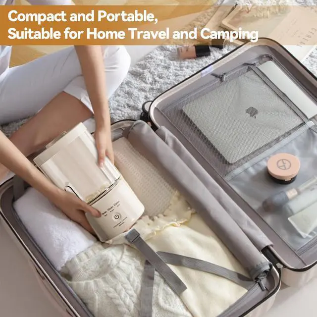 Alt view image 7 of 7 - _Mega Brand Portable Mini Washing Machine, 2025 NEW Underwear Washing Machine Small Clothes Washer Makeup Brush Cleaner Machine Underwear Washer for Home, Hotel, RV, Travel & Camping