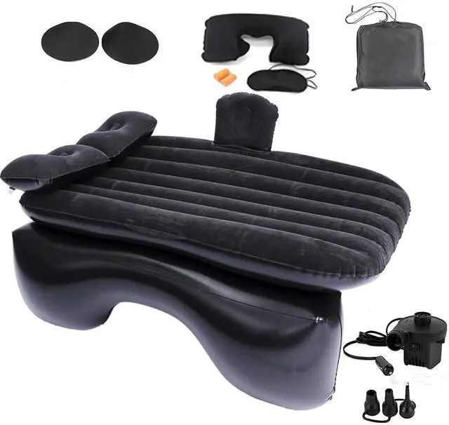 Main image of _Mega Brand Inflatable Car Air Mattress Back Seat Bed with Air Pump,55 "x 35" Portable Thickened Car Travel Camping Sleeping Air Mattress Blow Up Bed for Car Universal SUV