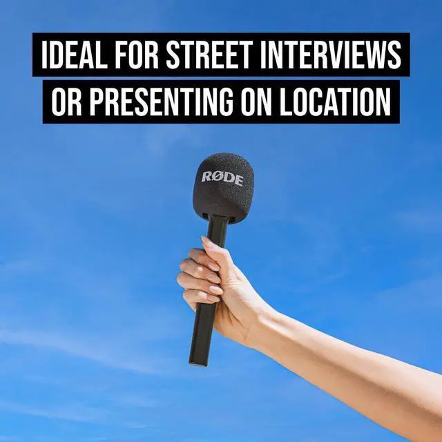 Alt view image 2 of 7 - _Mega Brand Interview GO Handheld Adaptor Wireless Microphones (Black)