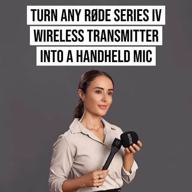 Alt view image 5 of 7 - _Mega Brand Interview GO Handheld Adaptor Wireless Microphones (Black)