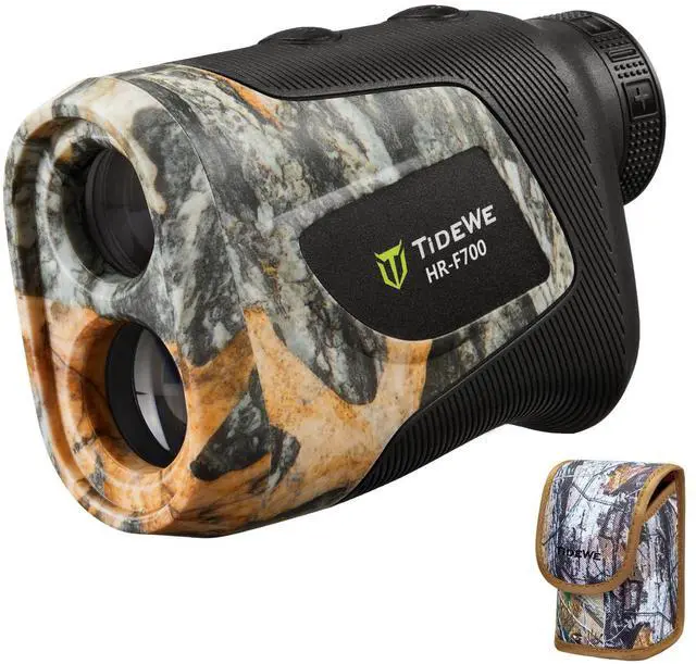 Main image of _Mega Brand Hunting Rangefinder with Rechargeable Battery, 700Y Camo Laser Range Finder 6X Magnification, Distance/Angle/Speed/Scan Multi Functional Water-Resistant Rangefinder with Case