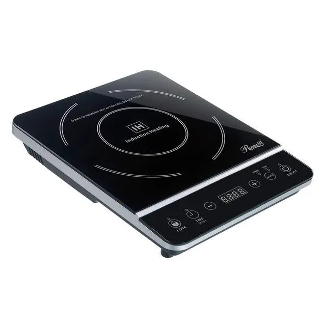 Alt view image 2 of 7 - _Mega Brand Induction Cooker 1800 Watt, Induction Cooktop, Electric Burner with Stainless Steel Pot 10" 3.5 QT 18-8, RHAI-13001