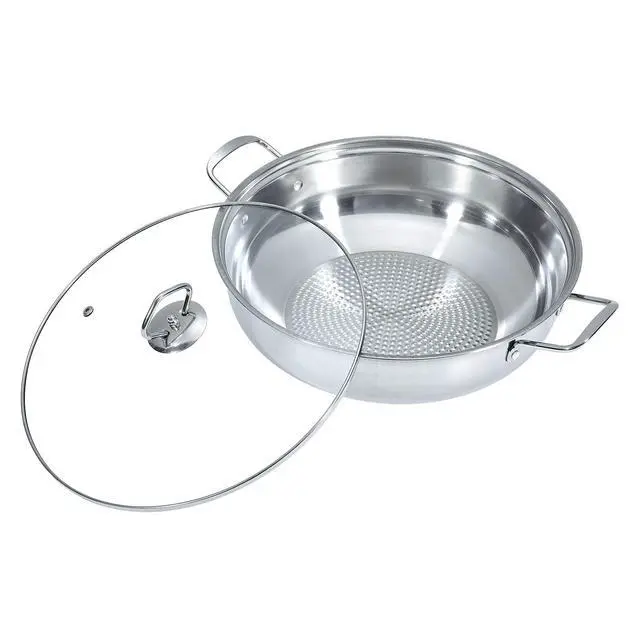 Alt view image 4 of 7 - _Mega Brand Induction Cooker 1800 Watt, Induction Cooktop, Electric Burner with Stainless Steel Pot 10" 3.5 QT 18-8, RHAI-13001