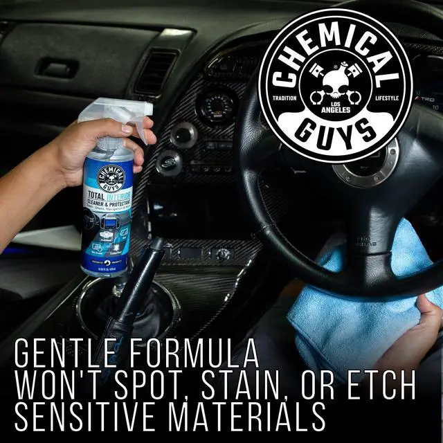 Alt view image 6 of 7 - Total Interior Cleaner & Protectant Interior Cleaner, Cleans & Protects Leather, Vinyl, Plastic, Rubber, Glass with a Streak-Free Finish Cars, Trucks, SUVs, RVs, 16 oz