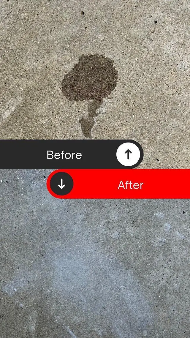 Alt view image 6 of 7 - Overnight Stain Remover for Cleaning Oil Stains on Concrete, Driveway, Pavers & Garage Floors,White, AOD3232301