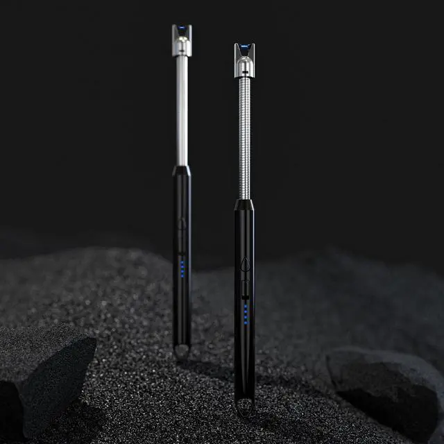 Alt view image 7 of 7 - KTEBO 2 Pack Plasma Arc Electric Lighters Rechargeable - USB Long Reach for Scented Candles, BBQ Grill &Camping - Windproof Design Lighters - Stocking Stuffers