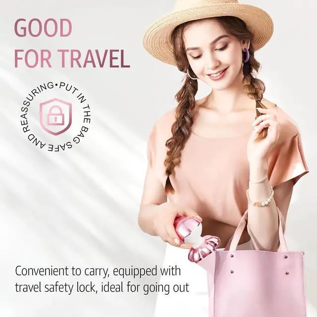 Alt view image 7 of 7 - _Mega Brand 7D Rechargeable Cordless Electric Razor for Women - IPX6 Waterproof Wet/Dry Body Shaver, Bikini Trimmer, Epilator for Face, Underarms & Legs.