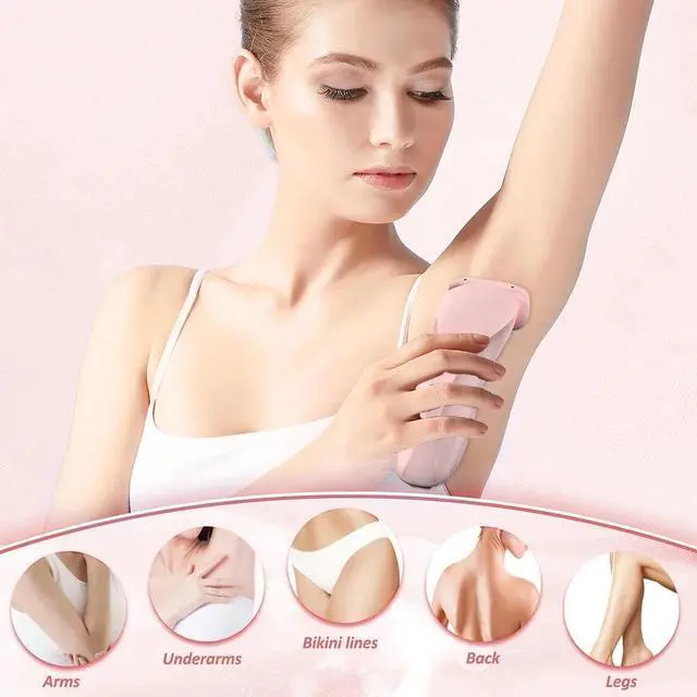 Alt view image 7 of 7 - _Mega Brand 2-in-1 Rechargeable Women's Electric Shaver - Wet/Dry with LED Display for Legs, Bikini, Underarms & Face.