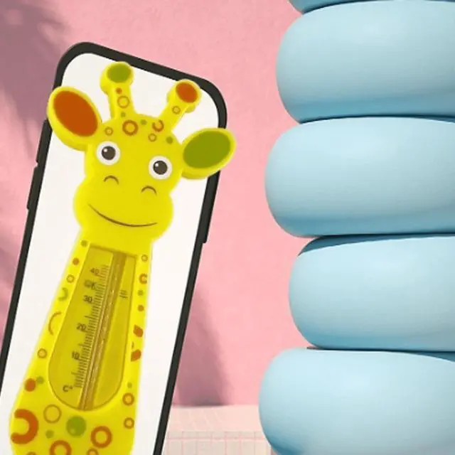Alt view image 4 of 4 - _Mega Brand Cute Digital Baby Thermometer - Intuitive Water & Meat Temperature Gauge with Cute Design, Easy Measurement, 0.1°C/°F Precision.
