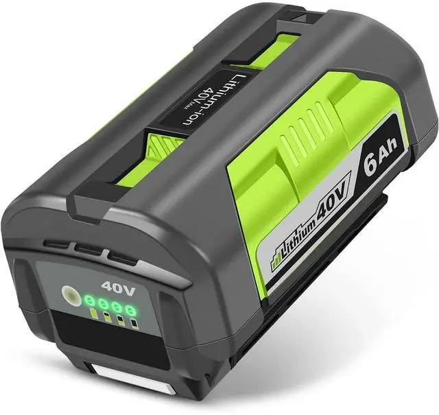 Main image of _Mega Brand 6.0Ah OP4050A Replacement Battery for Ryobi 40V MAX Tools|OP4015 OP4040 OP40201 Compatible|Fade-Free Lithium-Ion Power|Lawn Mower,String Trimmer,Chainsaw,Leaf Blower,Snow Blower Use.