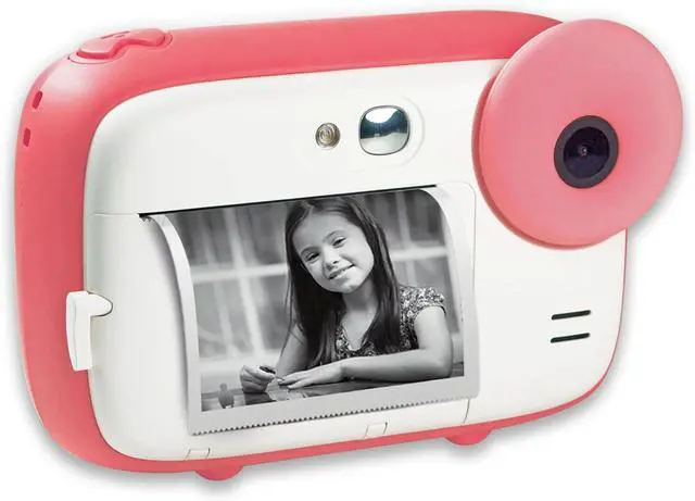 Main image of _Mega Brand AGFA Realikids Instant Cam  15MP Kids Instant Print Camera & 1080P HD Video Recorder, 2.4" LCD, Zero-Ink B&W Thermal Printing, Selfie Mirror, 32GB Micro-SD Slot, Pink Gift for Ages 3-12.