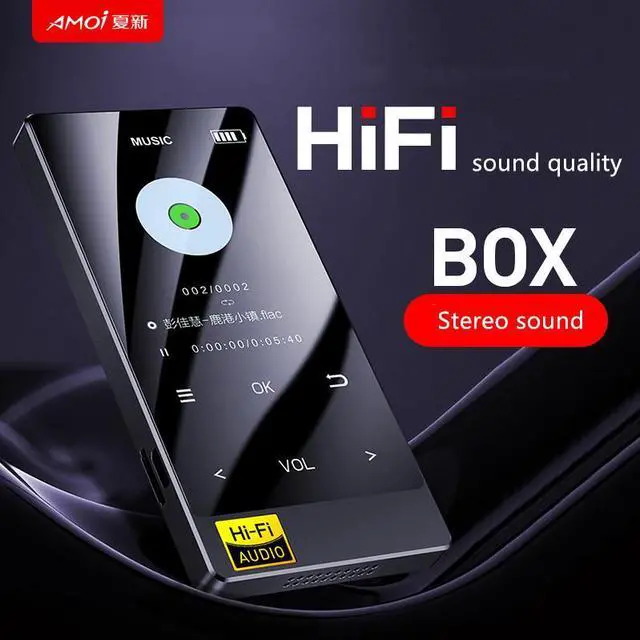 Alt view image 5 of 7 - Amoi X3 Bluetooth Professional Sports HIFI Stereo Bass Voice Recorder Dictaphone MP4 Music Player FM Radio E-Book 8GB