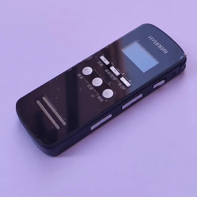 Alt view image 3 of 7 - Hyundai it 2068 Long Time HD PCM Digital Voice Recorder Audio Dictaphone Voice-activated External Microphone Recording MP3 2 in 1 8GB
