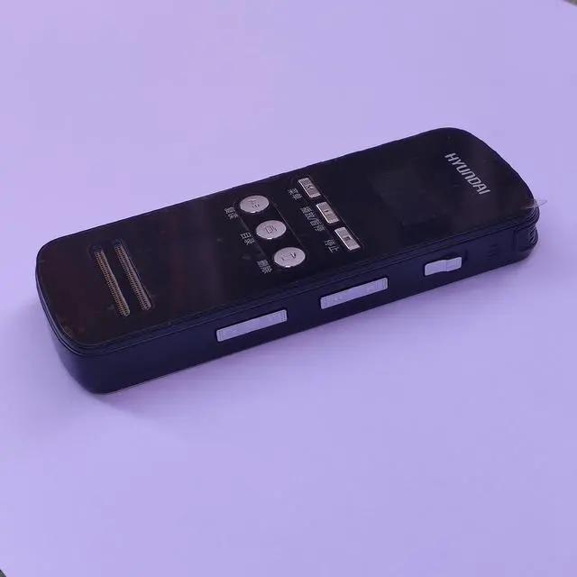 Alt view image 5 of 7 - Hyundai it 2068 Long Time HD PCM Digital Voice Recorder Audio Dictaphone Voice-activated External Microphone Recording MP3 2 in 1 8GB