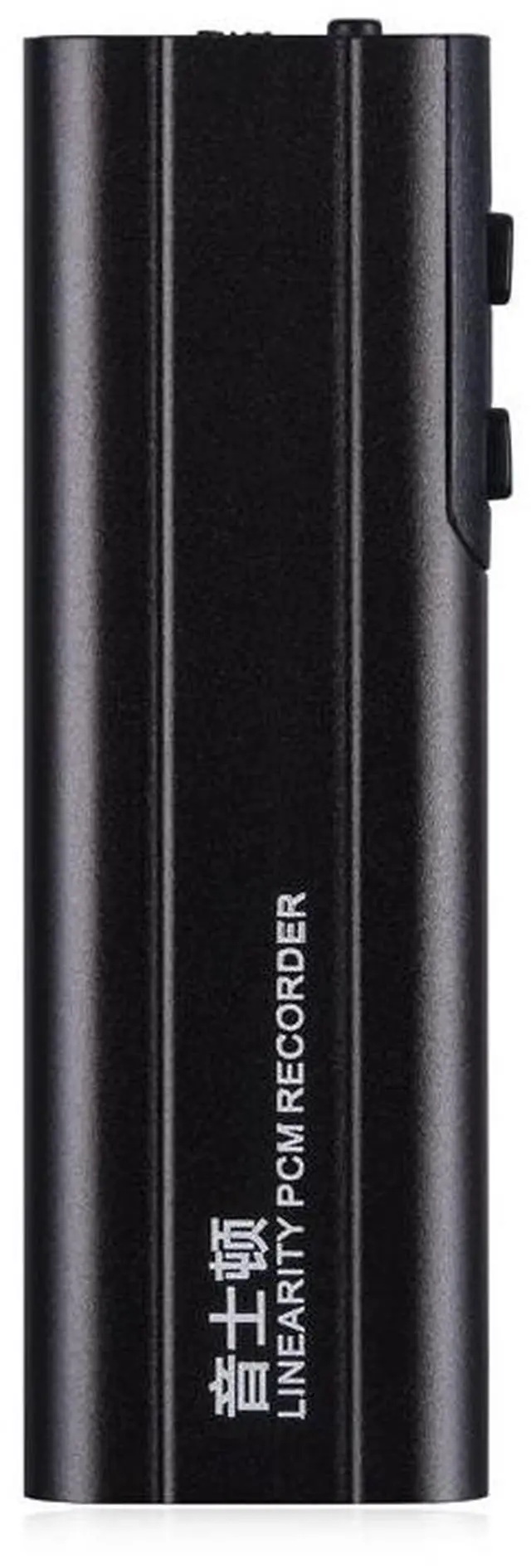 Alt view image 2 of 7 - Yescool A2 Metal Mini Digital Audio Voice-activated Recorder With Clip Portable Dictaphone WAV MP3 Player Sound Recording