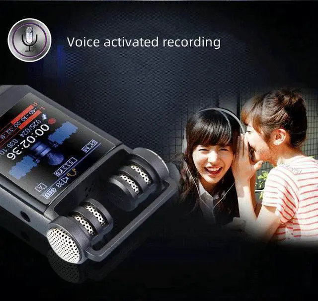 Alt view image 7 of 7 - Rendmmsn X26 Digital voice recorders Factory All-metal 32G conference digital high-definition noise-canceling Audio Record Dictaphone