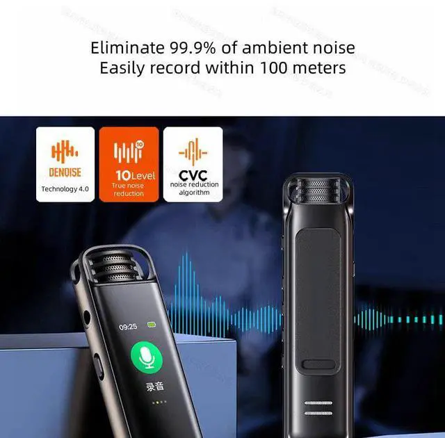 Alt view image 4 of 7 - GL-88 Long Time Endurance HD Denoise Clip Digital Voice Audio Recorder Learning Business Meeting Interview Wedding Dictaphone 16GB