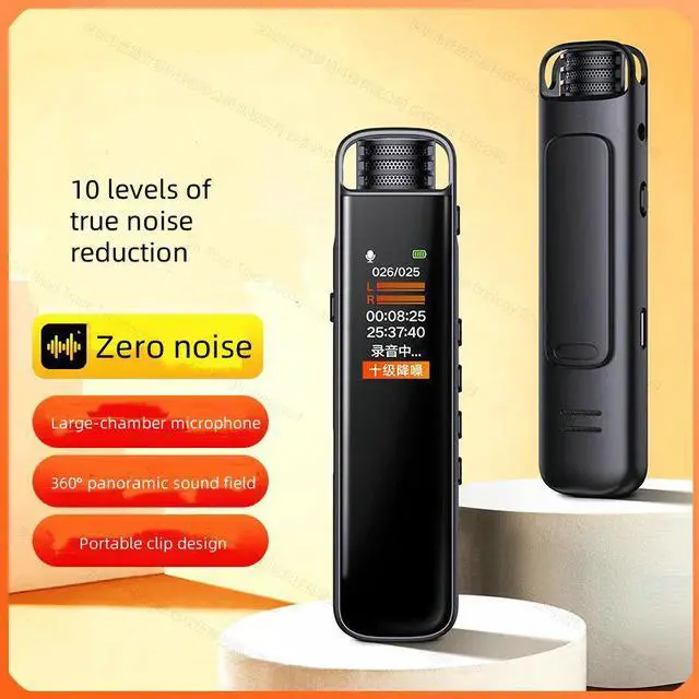 Alt view image 2 of 7 - Geili-88 Long Time Endurance HD Denoise Clip Digital Voice Audio Recorder Learning Business Meeting Interview Wedding Dictaphone 128GB