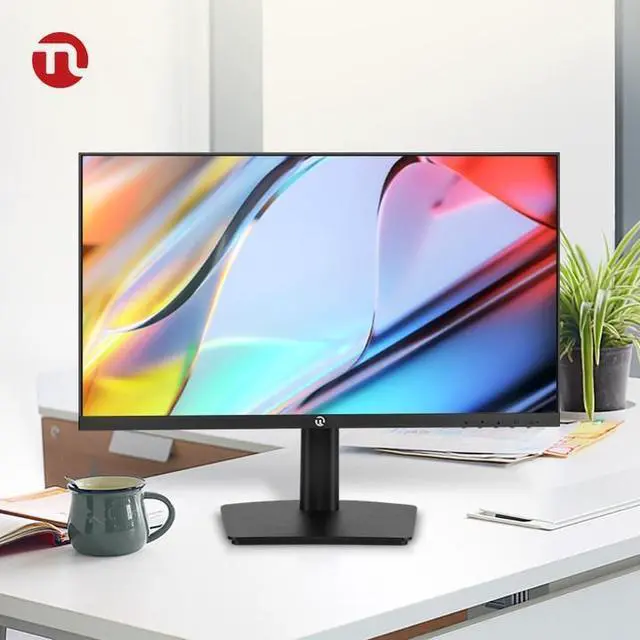Alt view image 5 of 7 - NINGMEI SD20VF-VE 21.5-Inch 1080P FHD for 16:9 Widescreen Monitor, Low Blue Light / 75Hz / 72%NTSC / HDTV&VGA, Support Wall Hanging, Computer Monitor for Gaming & Home & Office