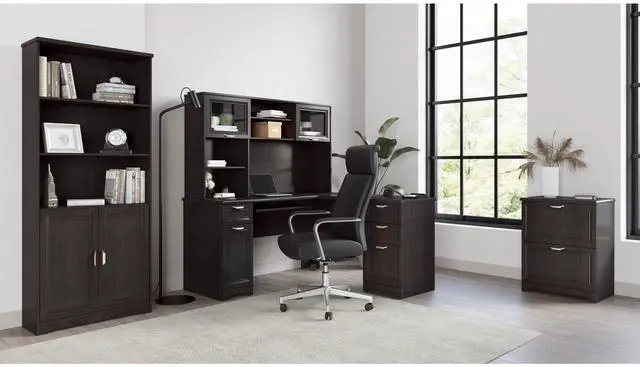 Alt view image 2 of 7 - ® Modern Comfort Modee Vegan Leather High-Back Executive Office Chair, Black/Chrome, BIFMA Compliant