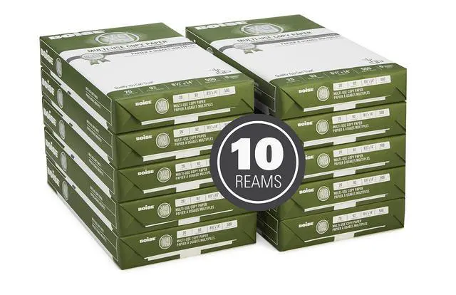Alt view image 2 of 4 - Boise X-9 Multi-Use Printer & Copy Paper, 10 Reams, White, Legal (8.5in x 14in), 5000 Sheets Per Case, 20 Lb, 92 Brightness