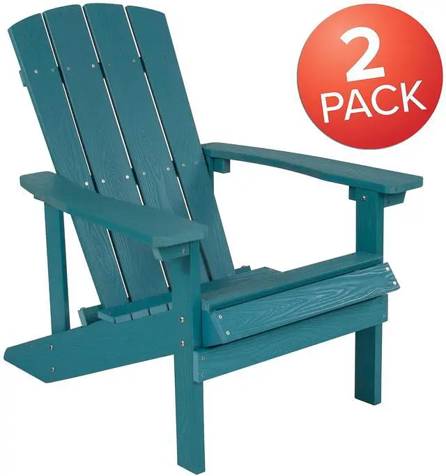 Alt view image 4 of 7 - FLASH FURNITURE 2-JJ-C14501-SFM-GG Charlestown All-Weather Poly Resin Wood