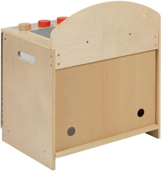 Alt view image 18 of 19 - Children's Wooden Kitchen Stove for Commercial or Home Use - Safe, Kid Friendly Design