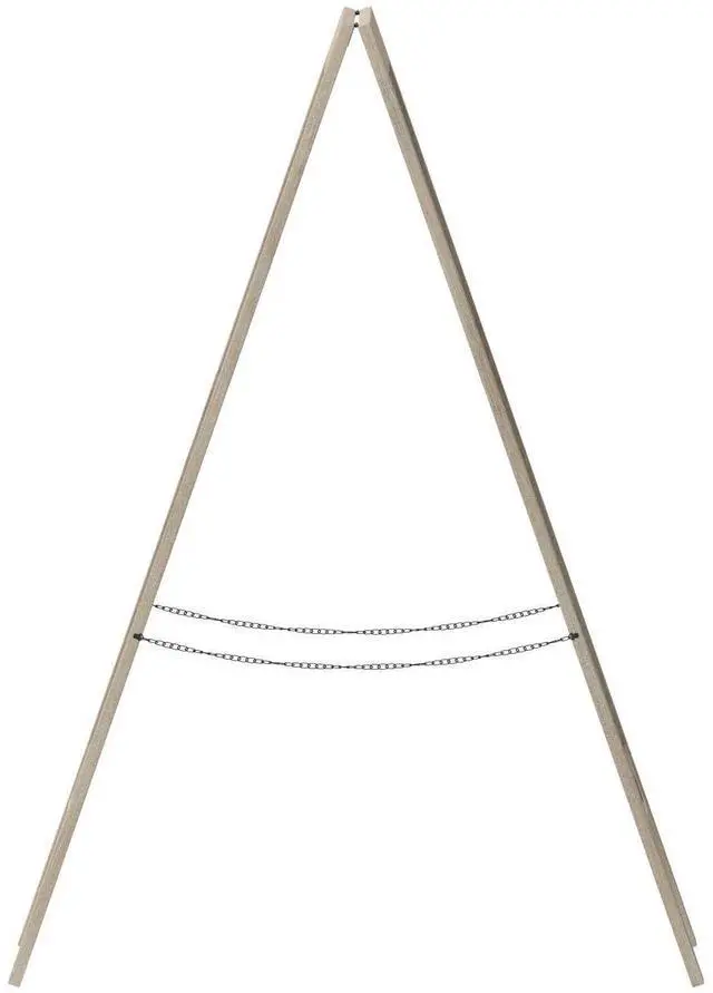 Alt view image 18 of 19 - Canterbury 40" x 20" Vintage Wooden A-Frame Magnetic Indoor/Outdoor Chalkboard Sign, Freestanding Double Sided Extra Large Message Board, Weathered