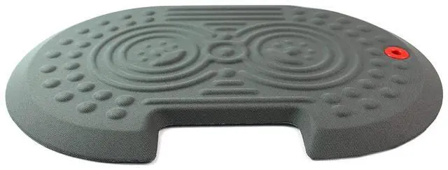 Alt view image 19 of 20 - Floortex Indoor Modern Floor pad AFS-TEX 2000X Gray Active Anti-Fatigue Mat - 16" x 24"