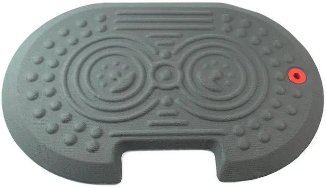 Alt view image 16 of 20 - Floortex Indoor Modern Floor pad AFS-TEX 2000X Gray Active Anti-Fatigue Mat - 16" x 24"