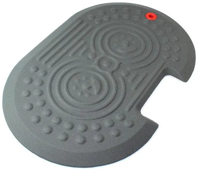 Alt view image 17 of 20 - Floortex Indoor Modern Floor pad AFS-TEX 2000X Gray Active Anti-Fatigue Mat - 16" x 24"